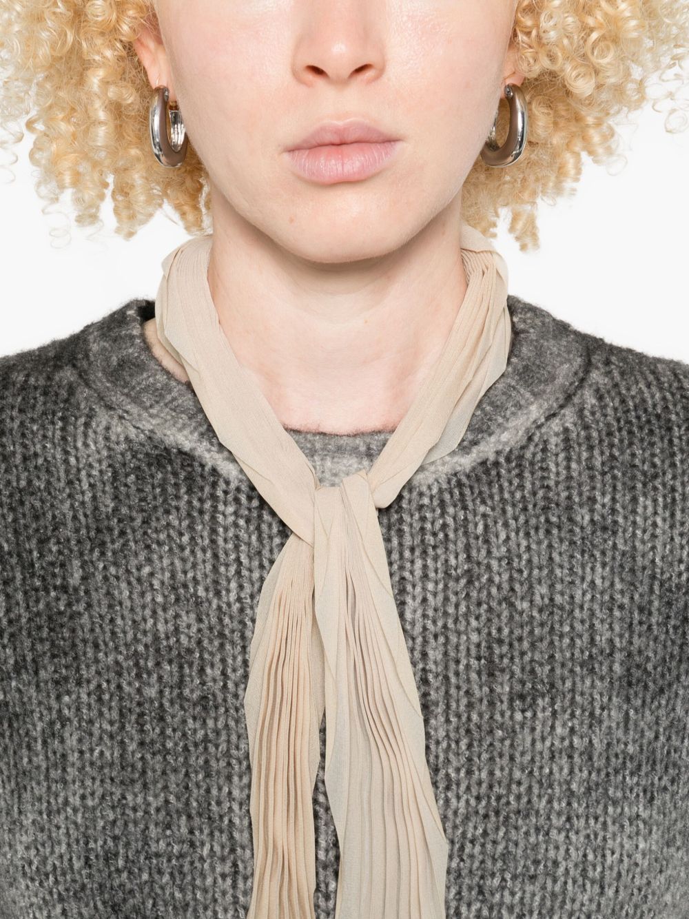 Avant Toi Cashmere Crewneck Pullover - Grey