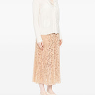 Ermanno Scervino Lace Cashmere Cardigan - White