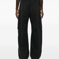 Dolce & Gabbana Black Two-cargo Pockets Hem Button-fastenings - Black