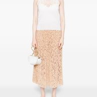 Ermanno Scervino Wool Blend Tank Top - White