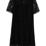 Ermanno Scervino Lace Short Dress - Black