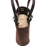 JACQUEMUS Le Petit Bambola Bucket Bag - Brown