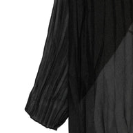 Forte Forte Organza Scarf Black