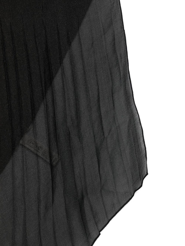 Forte Forte Organza Scarf Black