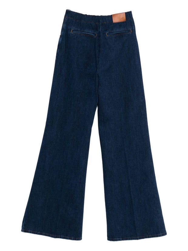Forte Forte Flared Denim Jeans - Blue