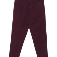 Brunello Cucinelli Cotton Trousers - Purple