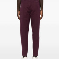 Brunello Cucinelli Cotton Trousers - Purple