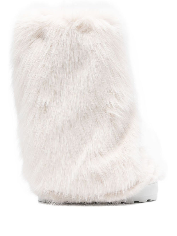 Casadei Double Face High Boot - White
