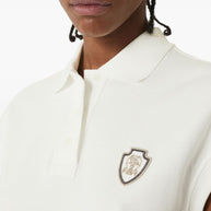 Brunello Cucinelli Logo Cotton Polo Shirt - White