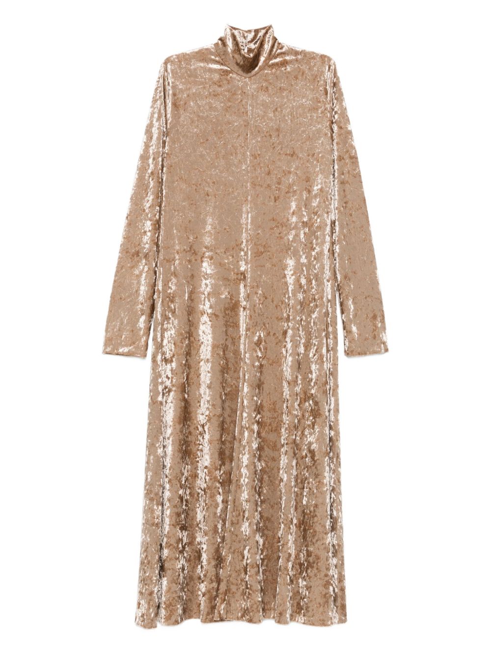 Forte Forte Velvet Long Dress - Beige