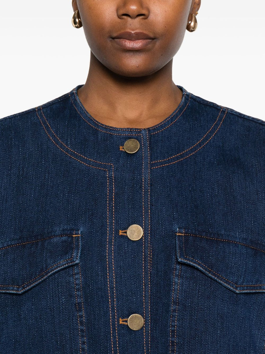 Forte Forte Denim Cotton Overshirt - Blue