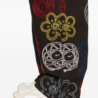 KENZO FUTURA 2000 Embroidered Wide Fit Pants