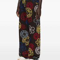 KENZO FUTURA 2000 Embroidered Wide Fit Pants