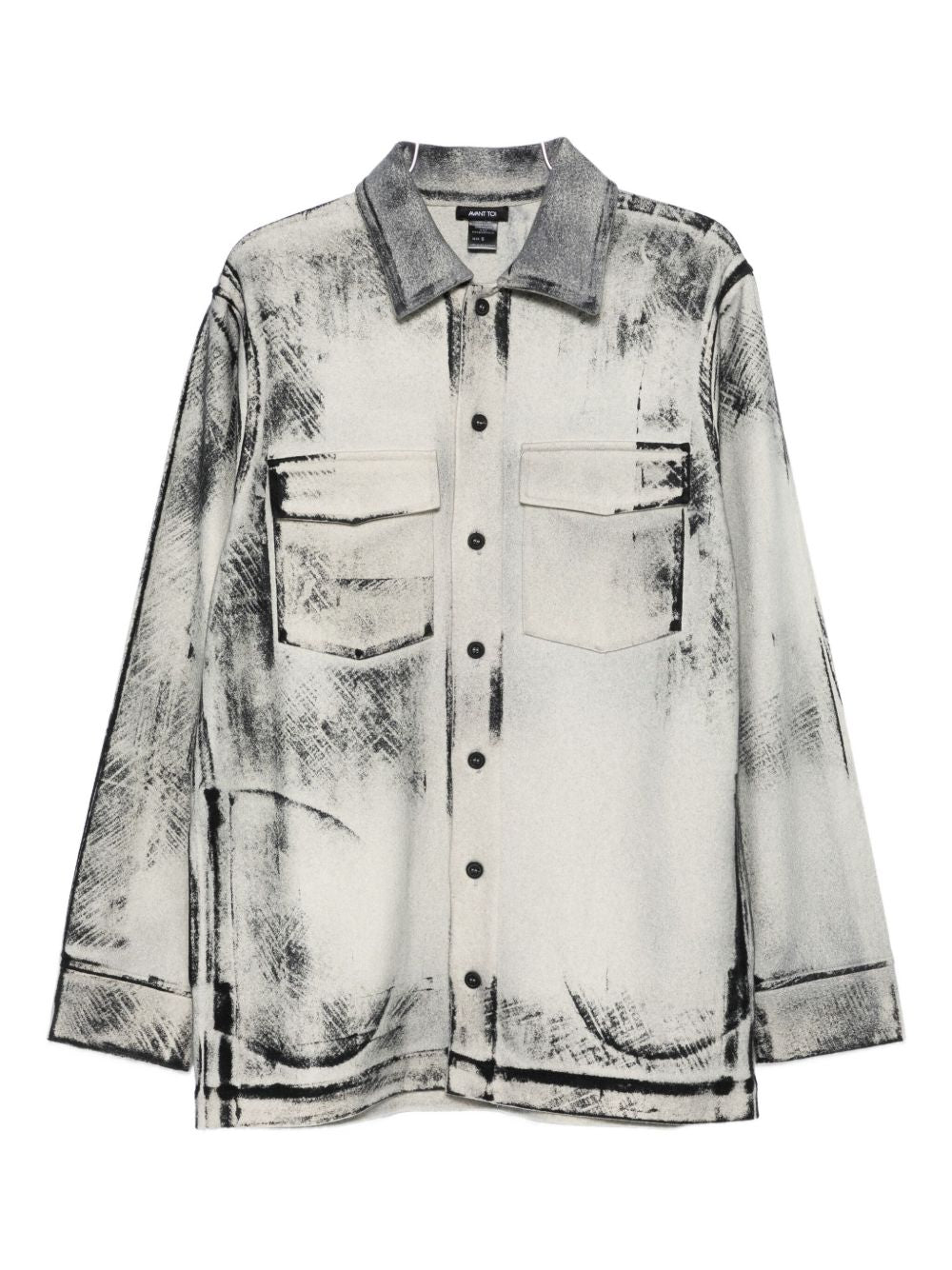 Avant Toi Wool And Cashmere Blend Shirt - White