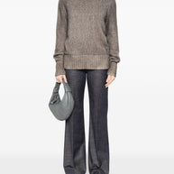 Avant Toi Cashmere Crewneck Pullover - Brown