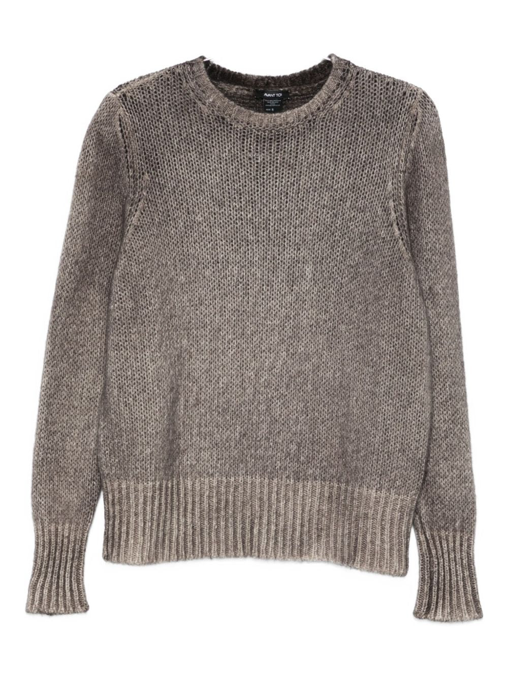 Avant Toi Cashmere Crewneck Pullover - Brown