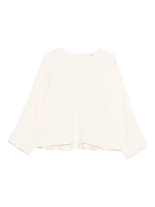 Forte Forte Satin Blouse - Ivory
