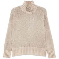 Avant Toi Cashmere Turtle-neck Sweater - Beige