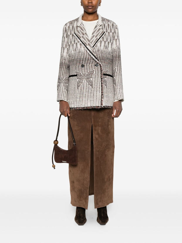 Forte Forte  Double-breasted Jacket  - Cream