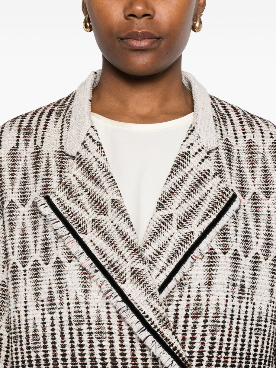 Forte Forte  Double-breasted Jacket  - Cream