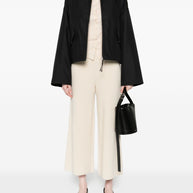 Closed Cotton Blend Bomber Jacket Black