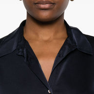 Forte Forte Silk Shirt - Blue