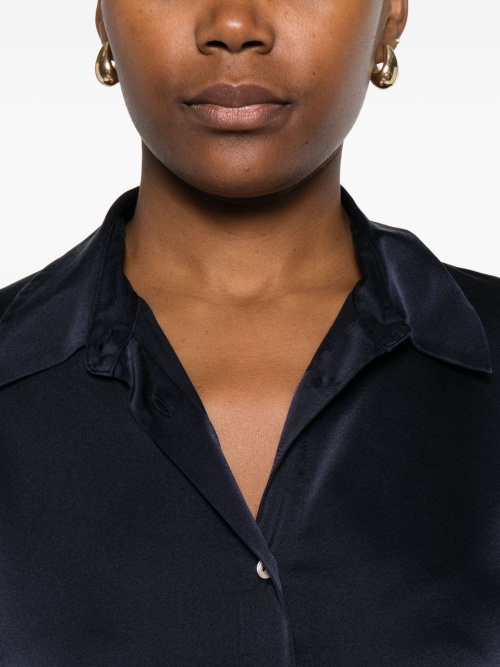 Forte Forte Silk Shirt - Blue