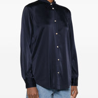 Forte Forte Silk Shirt - Blue