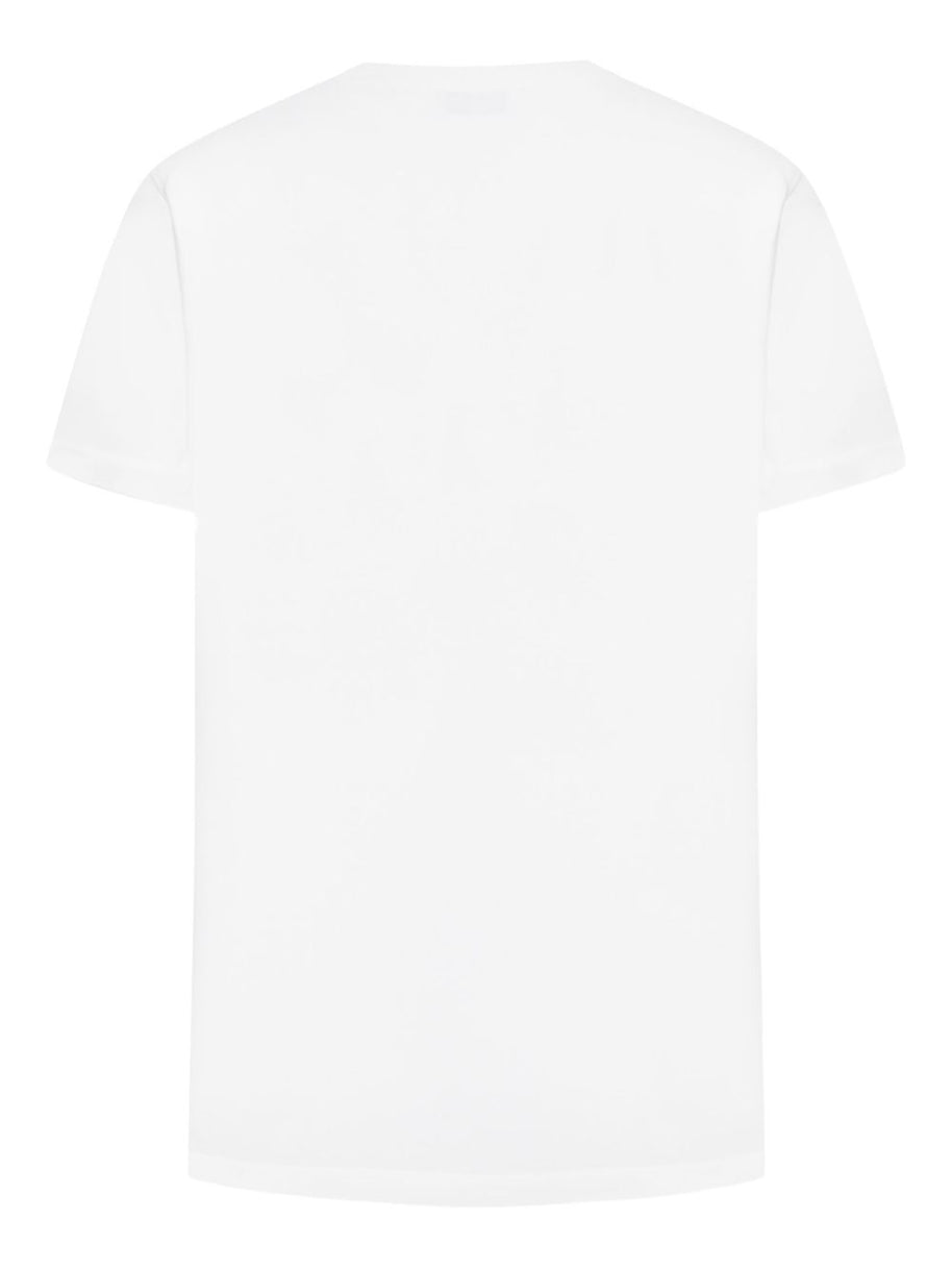Off White Arrow Cotton T-shirt - White