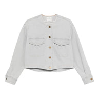 Forte Forte Denim Cotton Overshirt - Grey