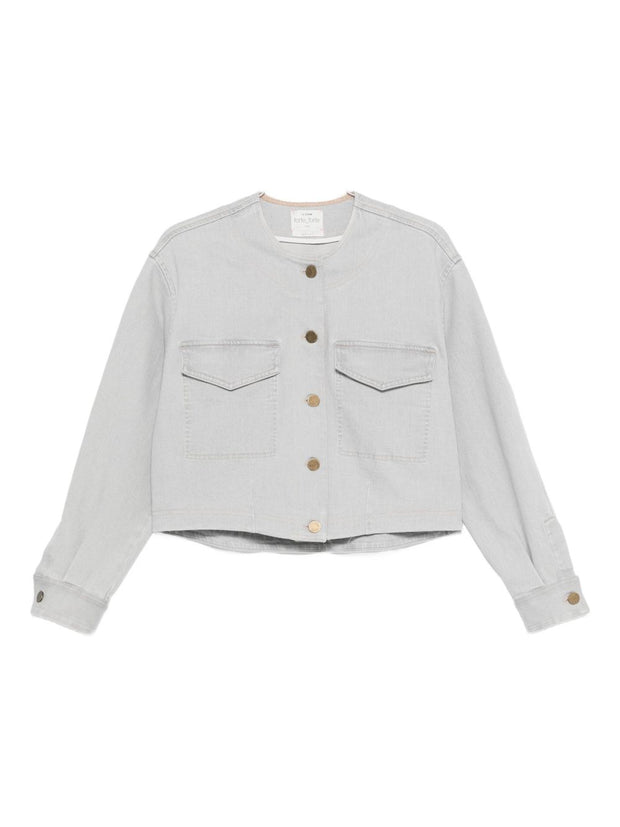 Forte Forte Denim Cotton Overshirt - Grey