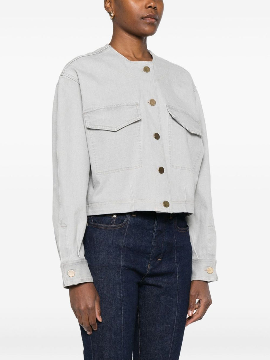 Forte Forte Denim Cotton Overshirt - Grey