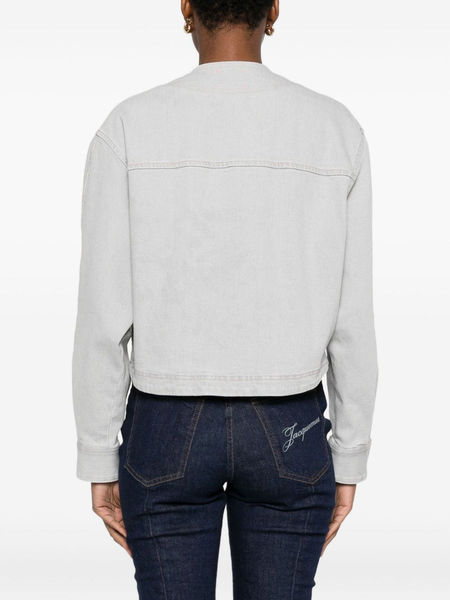 Forte Forte Denim Cotton Overshirt - Grey