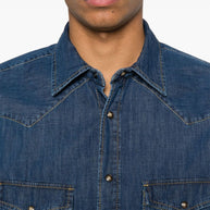 Jacob Cohen Cotton Denim Shirt - Blue