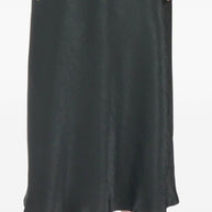 Maison Margiela Satin Finish Bias Cut Skirt - Black