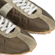 Maison Margiela Sprinters Low Leather Sneakers - Green