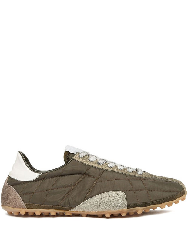 Maison Margiela Sprinters Low Leather Sneakers - Green
