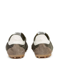 Maison Margiela Sprinters Low Leather Sneakers - Green