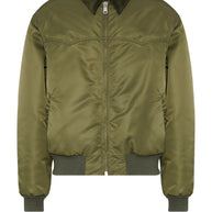 Maison Margiela Nylon Bomber Jacket Green