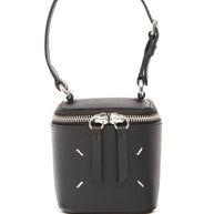 Maison Margiela Cube Micro Leather Handbag - Black