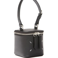 Maison Margiela Cube Micro Leather Handbag - Black