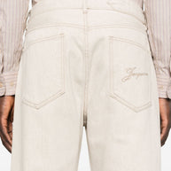 JACQUEMUS Jeans Beige