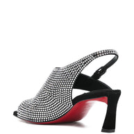 Christian Louboutin Viva Condora Strass Sandals - Black