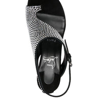 Christian Louboutin Viva Condora Strass Sandals - Black
