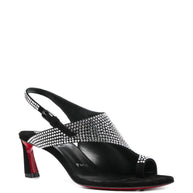 Christian Louboutin Viva Condora Strass Sandals - Black