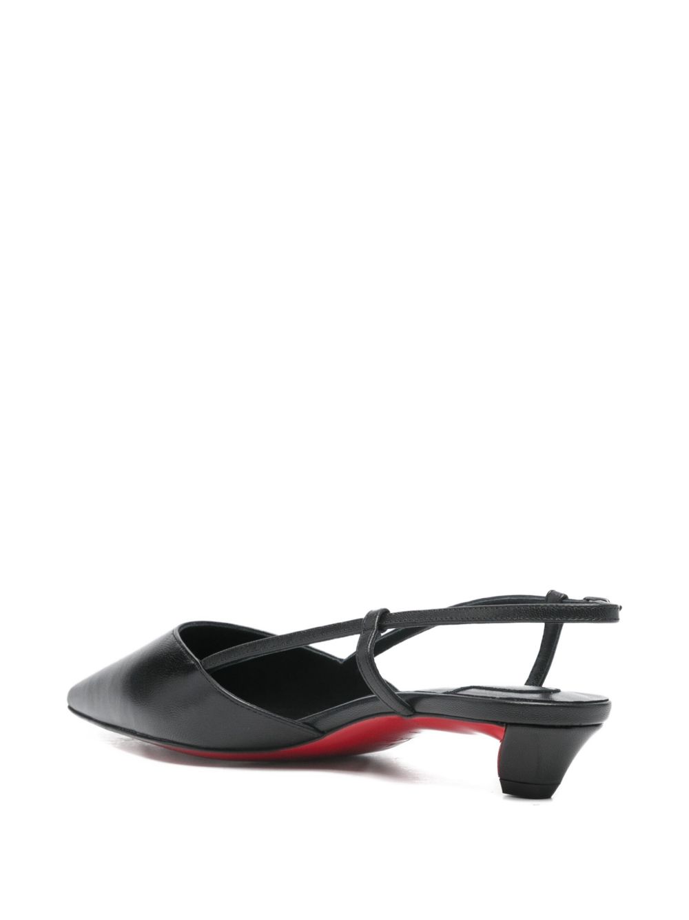 Christian Louboutin Miss Z Leather Pumps - Black