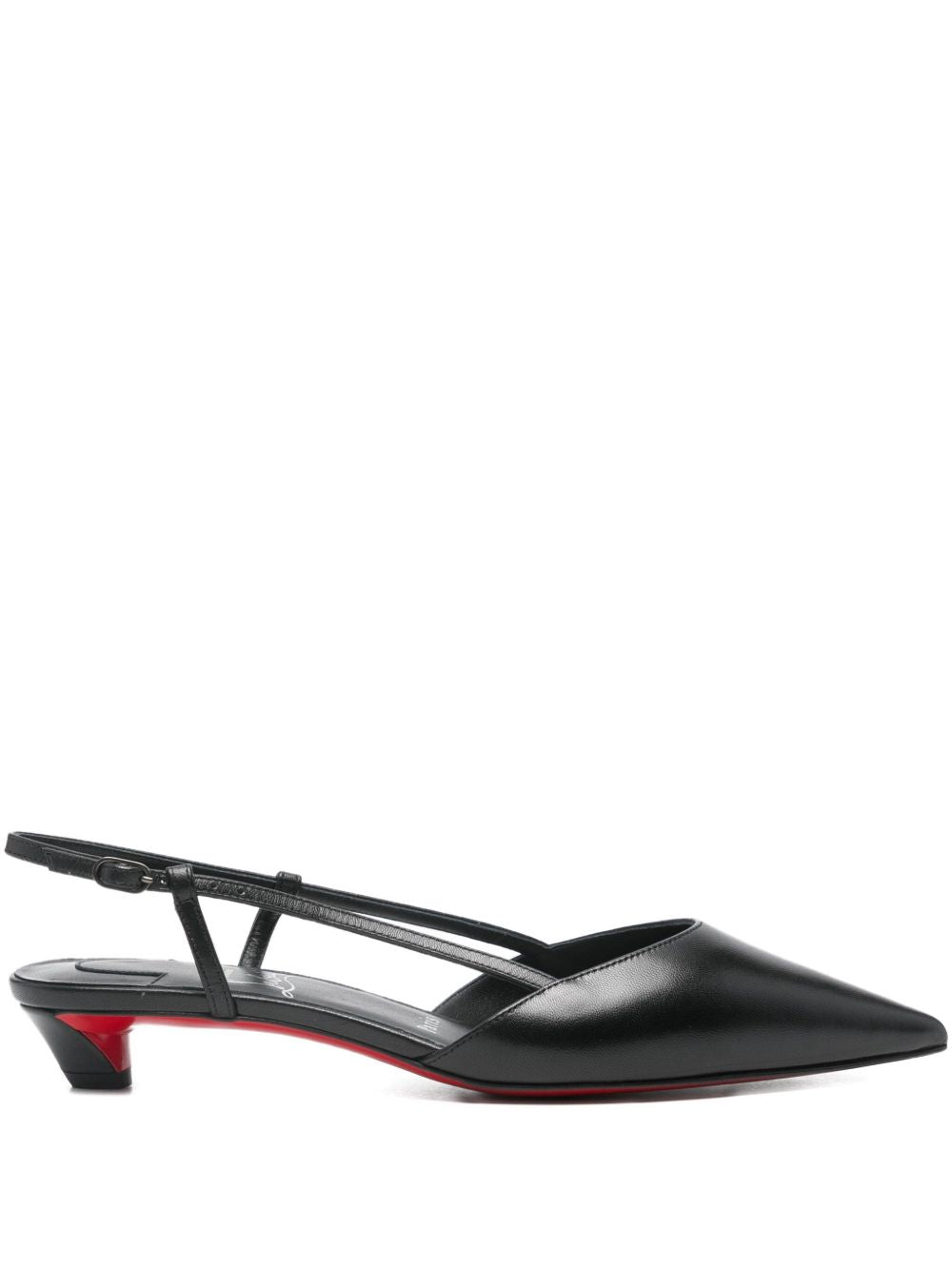 Christian Louboutin Miss Z Leather Pumps - Black
