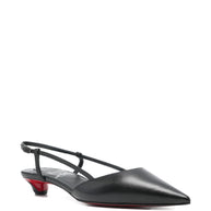Christian Louboutin Miss Z Leather Pumps - Black