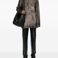 Avant Toi Wool And Cashmere Blend Shirt - Brown