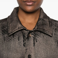 Avant Toi Wool And Cashmere Blend Shirt - Brown